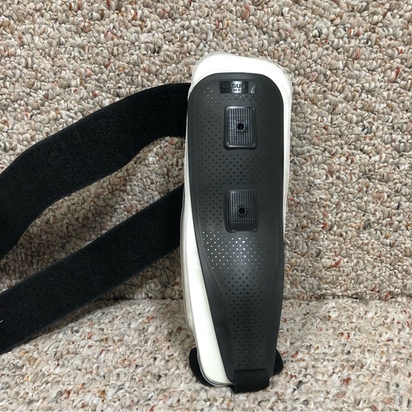 Ossur Formfit Inflatable Air Ankle Brace Stirrup Universal Adult Black White - Picture 5 of 15